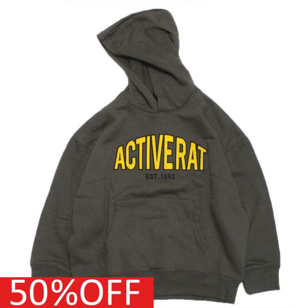 セール 「50%OFF」 パーカー &quot; RAT EFFECT ラットエフェクト/&quot; 子供服 ロゴアッ...