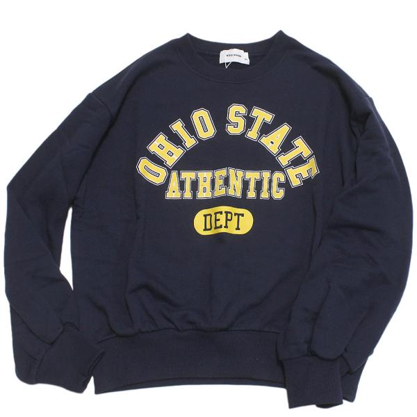 セール 「50%OFF」 トレーナー・ニット "リコ シュクレ" カレッジロゴプルオーバー ネイビー