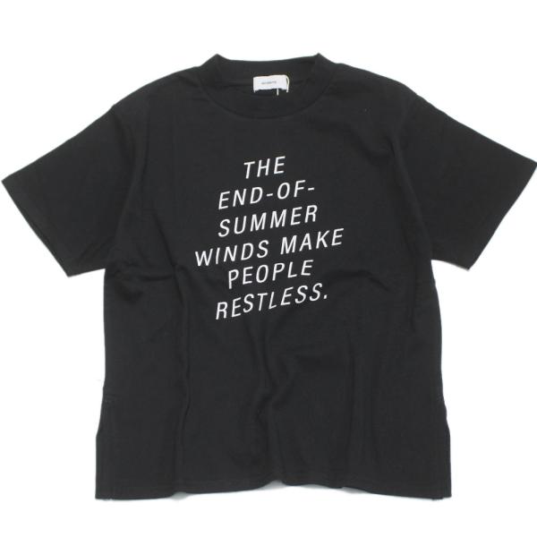 セール 「50%OFF」 半袖Tシャツ &quot;アンディニー&quot; SUMMER Tシャツ ブラック(BK)
