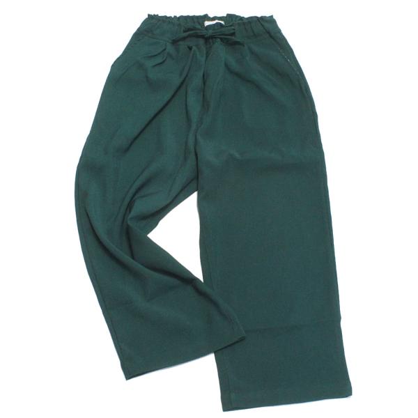 セール 「50%OFF」 ロングパンツ &quot;アンディニー&quot; ワイドパンツ グリーン(GN)