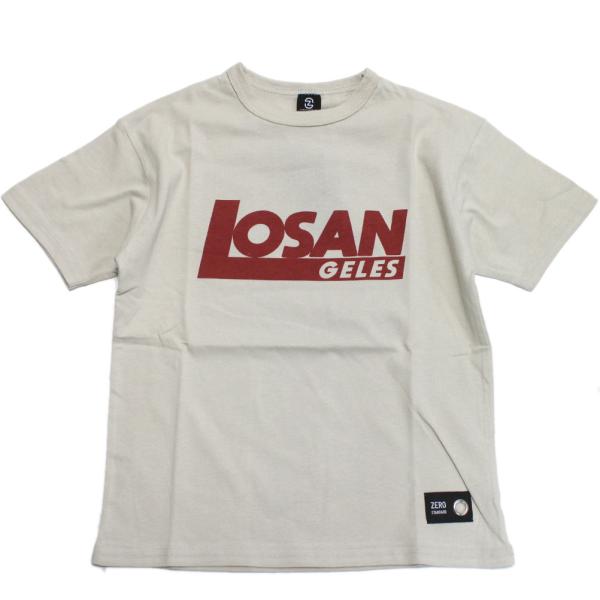 セール 「50%OFF」 半袖Tシャツ &quot;ZERO standard/ゼロスタンダード&quot; LOSAN...