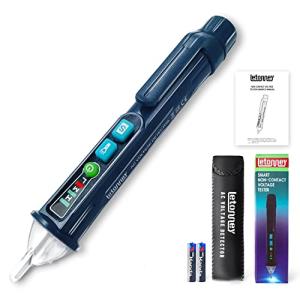 LETONNEYペン型非接触電圧検出器 検電器 AC12V~1000V/48V~1000V感度調節