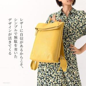 日本製 リュック ビジネスバッグ 本革 レディ...の詳細画像3