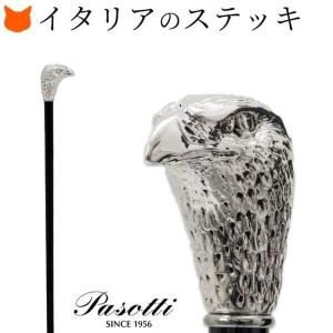 杖 ステッキ メンズ おしゃれ 母の日 祝い 誕生日 プレゼント 高級 一本杖 紳士 イーグル 鷹 鳥 シルバー 60代 70代 80代 還暦 古希 定年 退職 ギフト