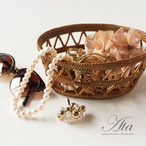 ★アタ製 みかんかご アタ細工が目を引くバスケ...の詳細画像2