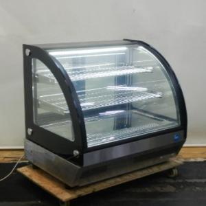 (個人宛×)(条件付配送)2020年製 JCM JCMS-46T LED照明付 卓上 対面 冷蔵ショーケース W715D560H670mm 46L 棚2段 63kg ケーキ ケース