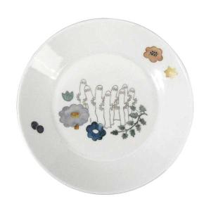 当日発送  北欧食器 山加商店 Yamaka ムーミン Moomin ハーバリウム 13.5プレート MM2104-257 ニョロニョロ