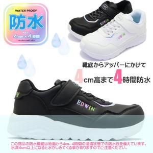 キッズ ジュニア スニーカーEDWIN エドウ...の詳細画像2