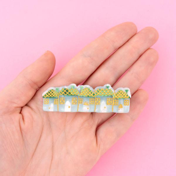 【Coucou Suzette】SNOWY TOWN HAIR CLIP / インポート フランス ...