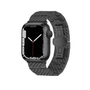 apple watch カーボン調バンド＆調整器付