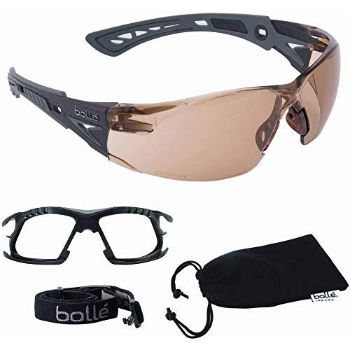 Bolle SAFETY ボレーラッシュ プラス ウルフグレー ガスケットキット &amp; 布ポーチ 付属...