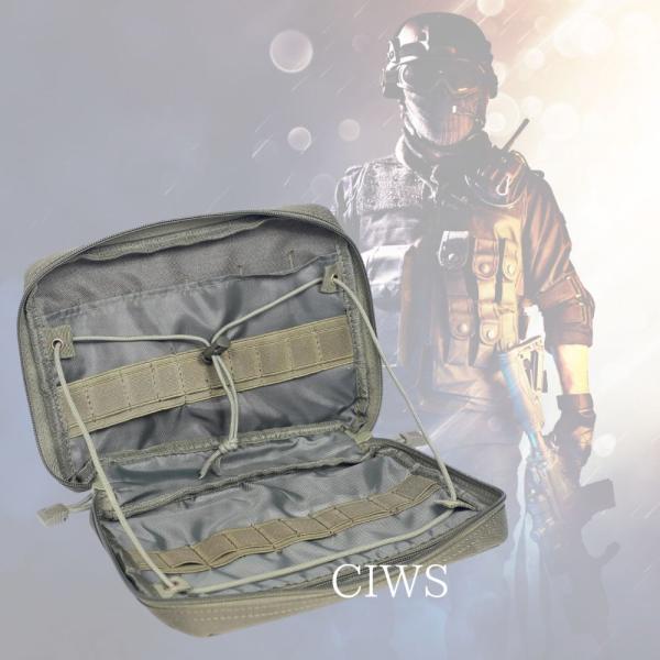 CIWS EDC ポーチ メディカル ミリタリー モール システム 工具入れ サバゲ― 登山 釣り ...