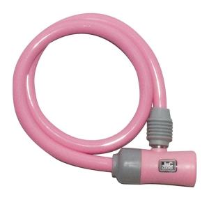 ジェイアンドシー J&C ワイヤー錠 JC-023W P ピンク