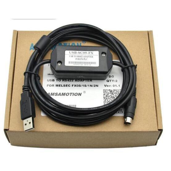 ☆ 新品 MITSUBISHI/三菱 シーケンサー PLC FXシリーズRS-422変換ケーブル U...