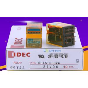 ☆ 10個入りセット 新品 IDEC製 リレー RU4S-C-D24 DC24V/24VDC