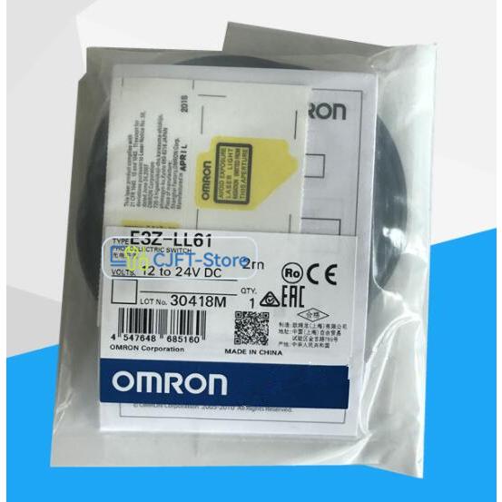 ☆ 新品 OMRON/オムロン　アンプ内蔵形光電センサ（レーザタイプ） E3Z-LL61 2M
