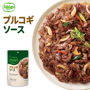 [公式] bibigo ビビゴ プルコギソース[メーカー直送] スープ 韓飯 韓国料理 惣菜 常温 韓国