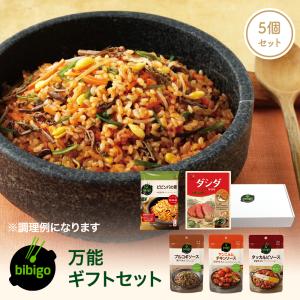 bibigo 父の日ギフト 万能 5個セット オリジナルBOX 父の日カード付【公式】｜cjjapan