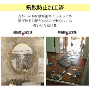 鏡 壁掛け ウォールミラー 女優ミラー LED...の詳細画像4