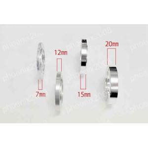 オフセット スペーサー 20mm アルミ製 ホ...の詳細画像2