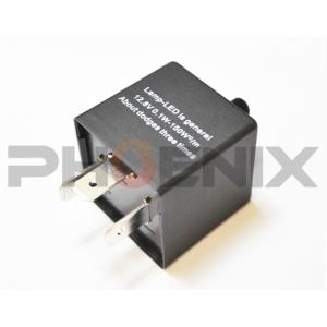 ウインカーリレー 3ピン LED対応 点滅速度 調整可能 ICウインカー 12V 純正交換 ハイフラ防止 汎用 CF13KT バイク｜ck-custom