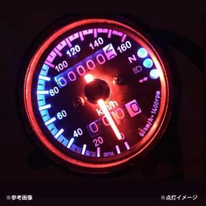機械式 スピードメーター 160km 12V ...の詳細画像1