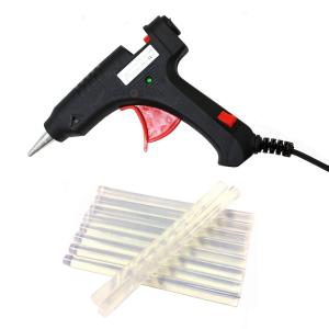 グルーガン スティック 10本 110V 20W ボンドガン スイッチ付