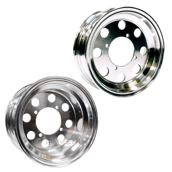 ワイド ホイール 8インチ 3.5J 4.5J アルミ 2本セット バイク 二輪 モンキー ゴリラ ...