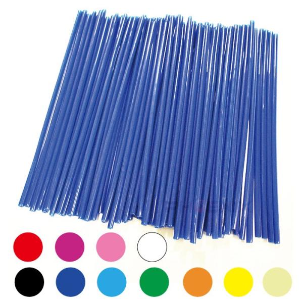 スポークスキン 80本 バイク 自転車  スポークガード ホイール 錆 傷 隠し コート エストレヤ...