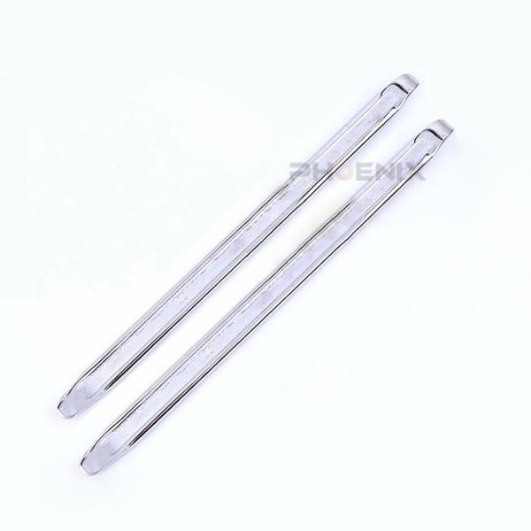 タイヤレバー 2本 約30cm 300mm 銀 バイク 自転車 ロードバイク パンク修理 タイヤ交換...