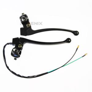 クラッチレバー 左右セット バイク 汎用 ブレーキ クラッチ