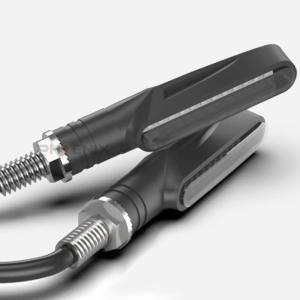 LED ウインカー バイク 汎用 スリムウインカー 12連 点滅