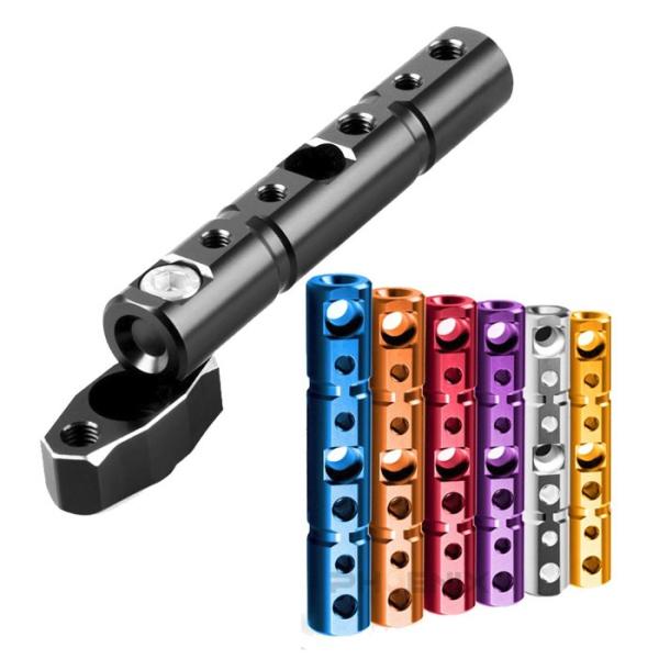 バイク スマホホルダー マルチホルダー アルミ ステー 8/10mm クランプ アダプタ バー ホル...