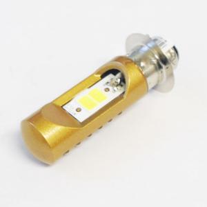 LED バルブ 直流 交流 兼用 PH7 P15D-25-1 Hi Lo 切替 LED バイク ヘッドライト 8Wx2 COB ホワイト 6000K｜ck-custom
