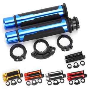 ハンドル グリップ 22.2 mm スロットル ワイヤー 一体型