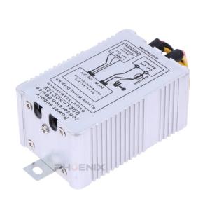 小型 コンバーター DC24V→12V MAX/30A 電圧 変換器 デコデコ dc-dc シルバー｜ck-custom
