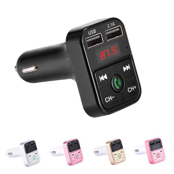 FMトランスミッター bluetooth 車 12V USB 充電器 iphone スマホ ハンズフ...