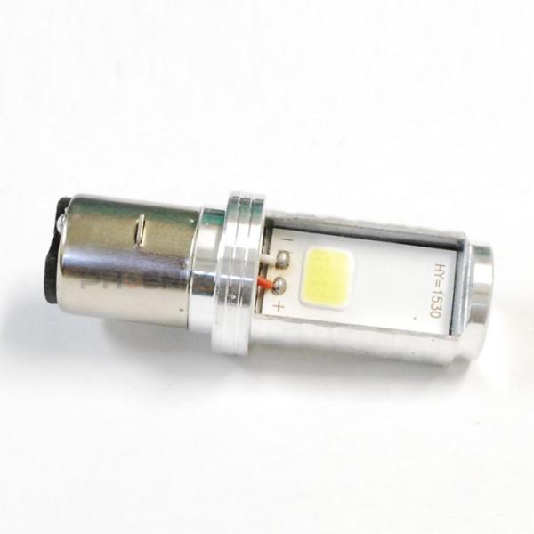 LED ヘッドライト バルブ BA20D 直流 LED 高光度 12W＋12W 6500k ホワイト...