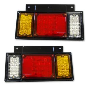 CKカスタム テールランプ LED 左右 2個 12V 24V 反射板 ウインカー