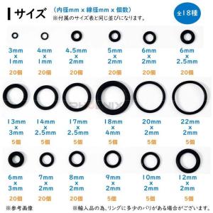 Oリング オーリング 18種類 セット nbr...の詳細画像2