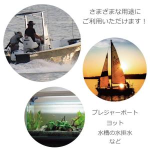 ビルジポンプ DC12V 1100GPH 小型...の詳細画像4