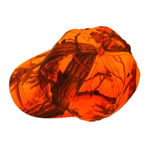 キャップ 帽子 オレンジ 迷彩キャップ オレン...の詳細画像1