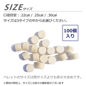 クリーニングペレット 100個 .22cal ...の詳細画像3
