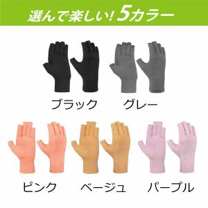着圧手袋 手袋サポーター S M L 両手 加...の詳細画像3