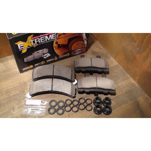 ブレーキパッド 88-99y POWERSTOP/Z36 369 カーボンセラミックコンパウンド 取...