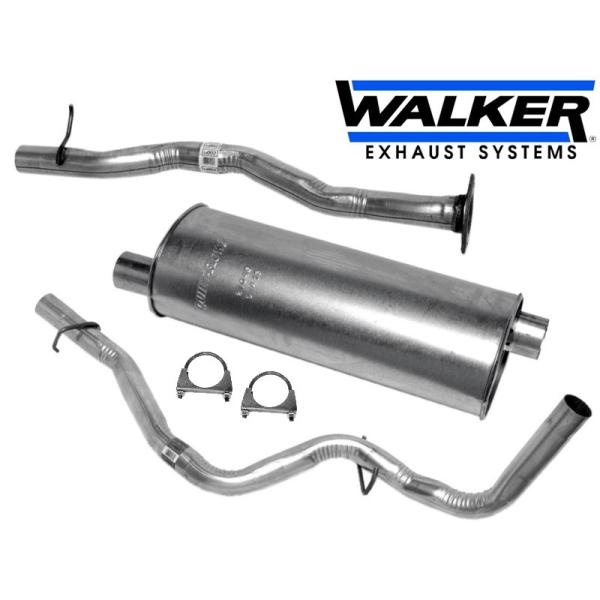 マフラーキット 触媒後 1台分 WALKER 純正タイプ 94-95yEXTショート エキゾーストキ...