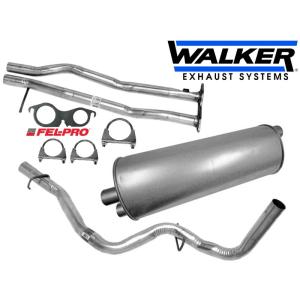 マフラーキット 触媒後 1台分 WALKER 純正タイプ 96-99yタホ4dr