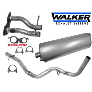 マフラーキット 触媒後 1台分 WALKER 純正タイプ 96-99yタホ2dr
