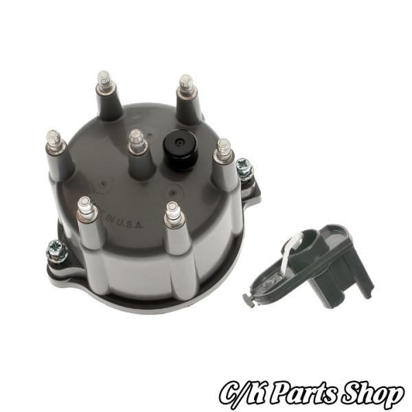 デスビキャップ＆ローターセット 社外品 91-96年 XJチェロキー 4.0L グラチェロ ワゴニア...