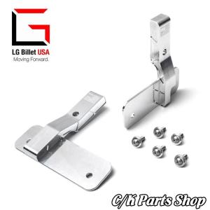 ビレットドアジャムベント 左右セット マシンド シルバー C/K88-99年